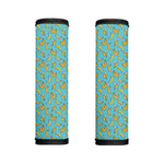 Turquoise Banana Pattern Print Handle Covers