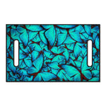 Turquoise Butterfly Pattern Print Golf Cart Seat Cover