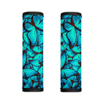 Turquoise Butterfly Pattern Print Handle Covers