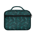 Turquoise Dragonfly Pattern Print Briefcase Bible Bag