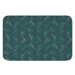 Turquoise Dragonfly Pattern Print Indoor Door Mat