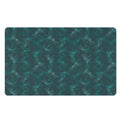 Turquoise Dragonfly Pattern Print Polyester Doormat