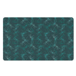 Turquoise Dragonfly Pattern Print Polyester Doormat