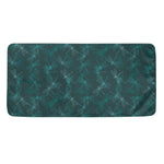 Turquoise Dragonfly Pattern Print Towel