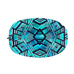 Turquoise Ethnic Aztec Trippy Print Car Side Mirror Covers