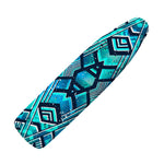 Turquoise Ethnic Aztec Trippy Print Ironing Board Cover