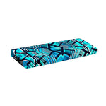 Turquoise Ethnic Aztec Trippy Print Piano Keyboard Cover