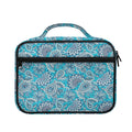 Turquoise Floral Bohemian Pattern Print Briefcase Bible Bag