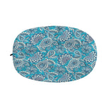 Turquoise Floral Bohemian Pattern Print Car Side Mirror Covers