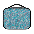 Turquoise Floral Bohemian Pattern Print Classic Bible Case