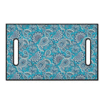 Turquoise Floral Bohemian Pattern Print Golf Cart Seat Cover