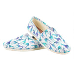 Turquoise Giraffe Pattern Print Casual Shoes