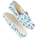Turquoise Giraffe Pattern Print Casual Shoes