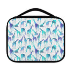 Turquoise Giraffe Pattern Print Classic Bible Case