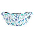 Turquoise Giraffe Pattern Print Fanny Pack