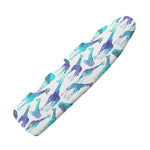 Turquoise Giraffe Pattern Print Ironing Board Cover