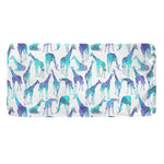 Turquoise Giraffe Pattern Print Towel