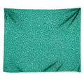 Turquoise (NOT Real) Glitter Print Tapestry