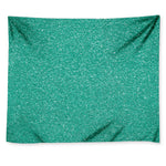 Turquoise Glitter Artwork Print (NOT Real Glitter) Tapestry