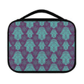 Turquoise Hamsa Pattern Print Classic Bible Case