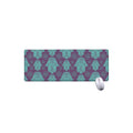 Turquoise Hamsa Pattern Print Extended Mouse Pad