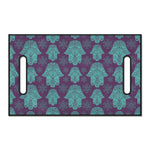Turquoise Hamsa Pattern Print Golf Cart Seat Cover
