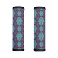 Turquoise Hamsa Pattern Print Handle Covers