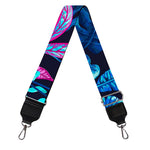 Turquoise Hawaii Tropical Pattern Print Bag Strap
