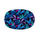 Turquoise Hawaii Tropical Pattern Print Car Side Mirror Covers
