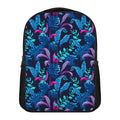 Turquoise Hawaii Tropical Pattern Print Casual Backpack
