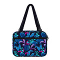 Turquoise Hawaii Tropical Pattern Print Double Strap Bible Bag
