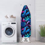 Turquoise Hawaii Tropical Pattern Print Ironing Board Cover
