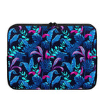Turquoise Hawaii Tropical Pattern Print Laptop Sleeve