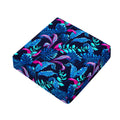 Turquoise Hawaii Tropical Pattern Print Outdoor Seat Cushion Cover