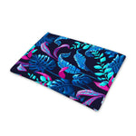 Turquoise Hawaii Tropical Pattern Print Pet Cooling Mat Cover