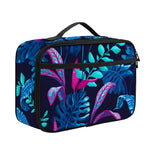 Turquoise Hawaii Tropical Pattern Print Portable Lunch Bag