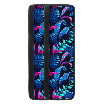 Turquoise Hawaii Tropical Pattern Print Refrigerator Handle Covers