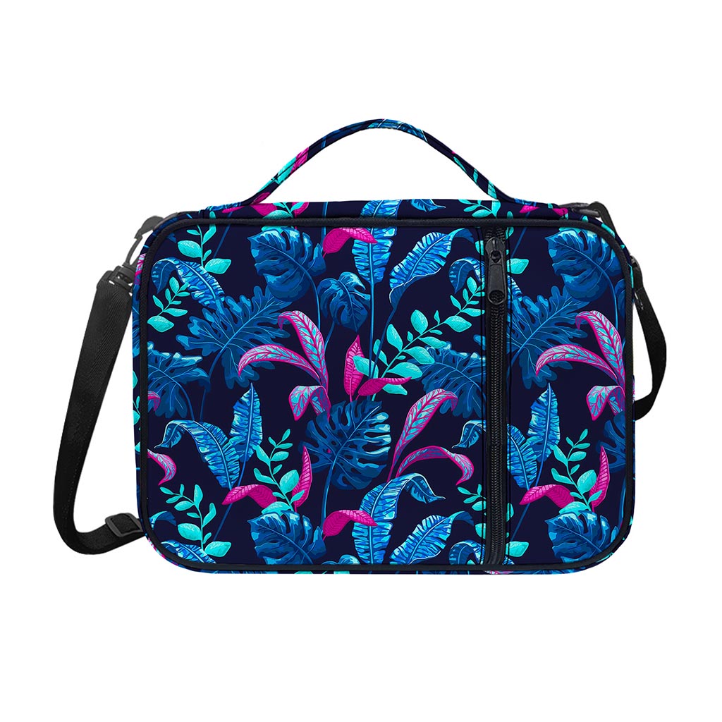 Turquoise Hawaii Tropical Pattern Print Shoulder Strap Bible Bag