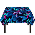 Turquoise Hawaii Tropical Pattern Print Tablecloth