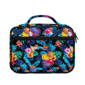 Turquoise Hawaiian Fruits Pattern Print Briefcase Bible Bag