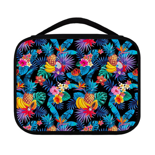Turquoise Hawaiian Fruits Pattern Print Classic Bible Case