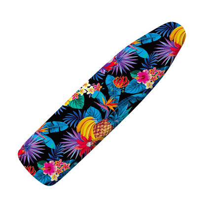Turquoise Hawaiian Fruits Pattern Print Ironing Board Cover