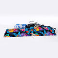 Turquoise Hawaiian Fruits Pattern Print Sports Towel