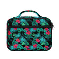 Turquoise Hawaiian Palm Leaves Print Briefcase Bible Bag