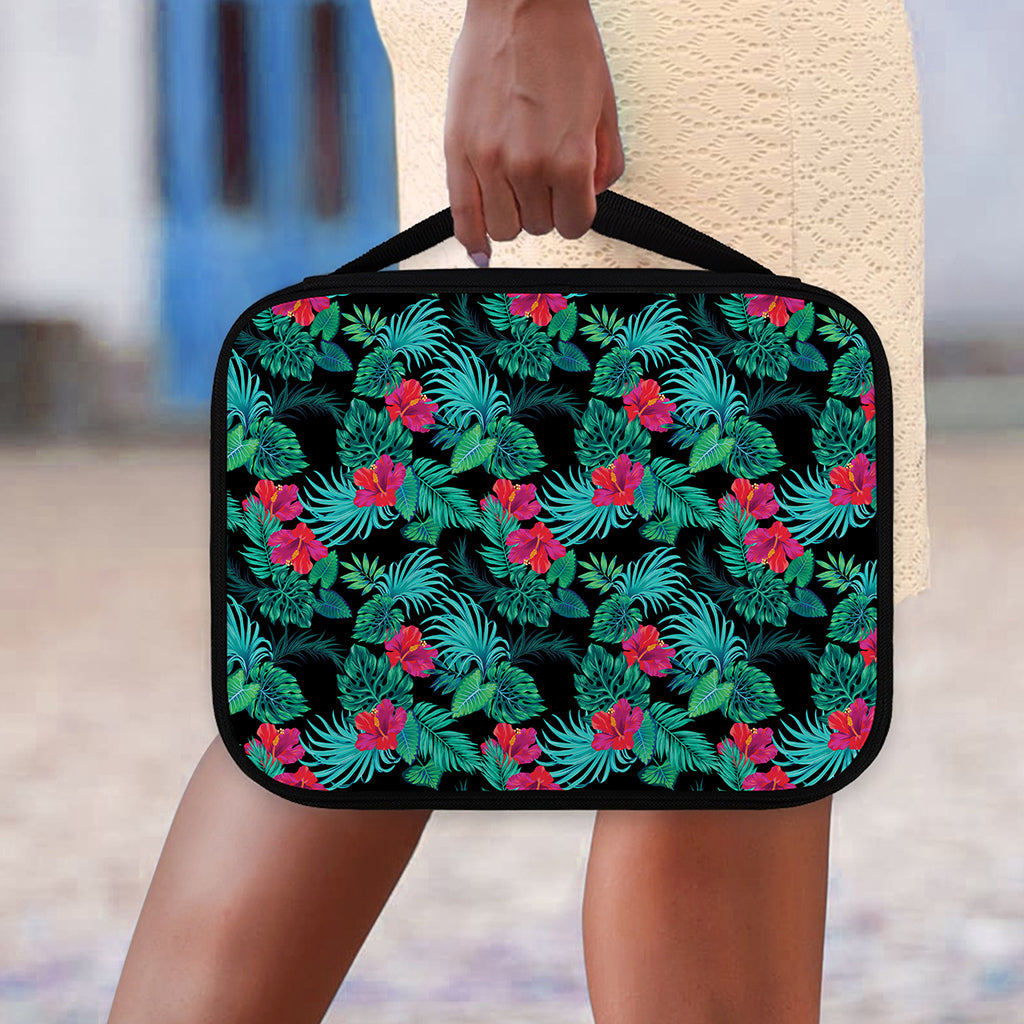 Turquoise Hawaiian Palm Leaves Print Classic Bible Case
