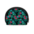 Turquoise Hawaiian Palm Leaves Print Coin Purse