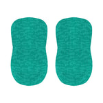 Turquoise Knitted Pattern Print Bar Stool Covers