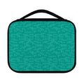 Turquoise Knitted Pattern Print Classic Bible Case
