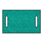 Turquoise Knitted Pattern Print Golf Cart Seat Cover