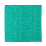 Turquoise Knitted Pattern Print Silk Bandana